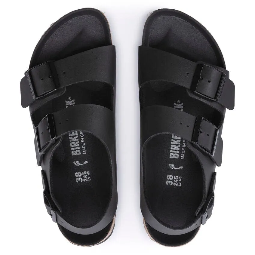 Birkenstock Milano Birko Flor Triples Black