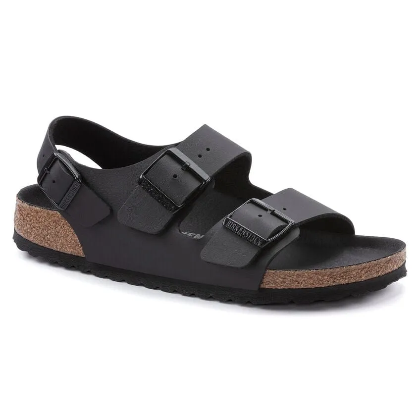 Birkenstock Milano Birko Flor Triples Black