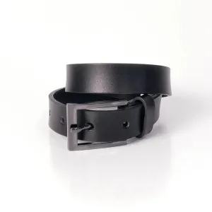 Black Leather Belt