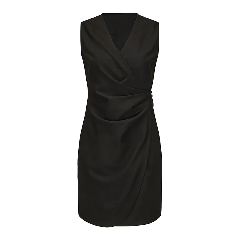 Black Wrap Dress