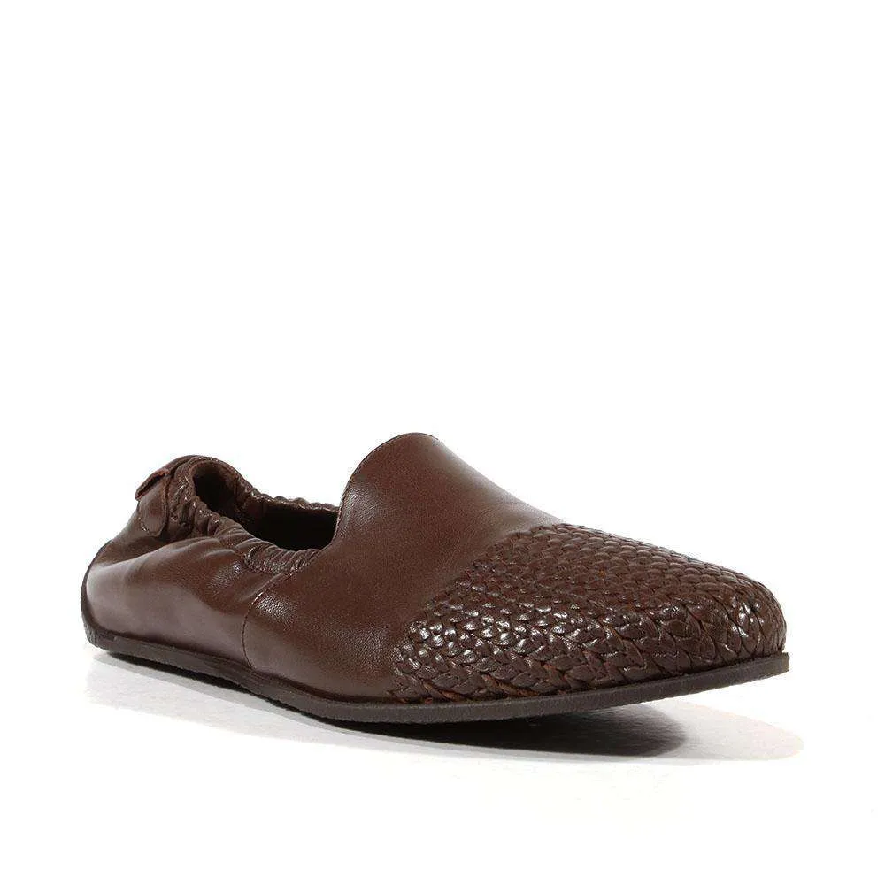 Cesare Paciotti Luxury Italian Men's Designer Shoes Nappa Soft Caffe Brown Leather Loafers (CPM3126)