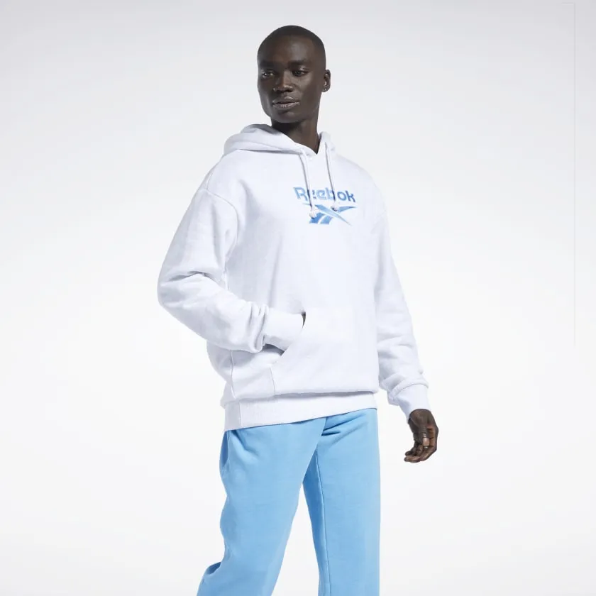 Classics Foundation Vector Hoodie (White   Blue)