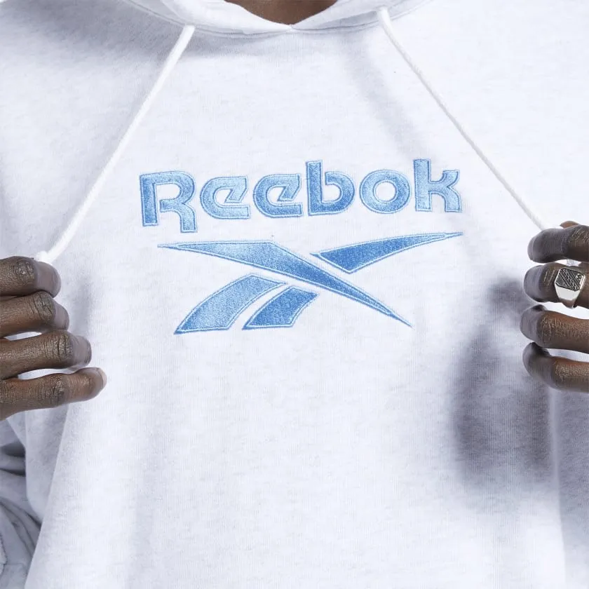 Classics Foundation Vector Hoodie (White   Blue)