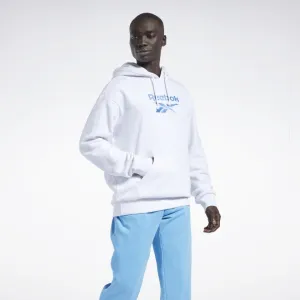 Classics Foundation Vector Hoodie (White   Blue)