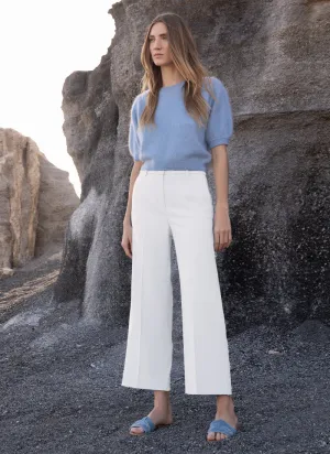 Domenica Linen Cropped Pant