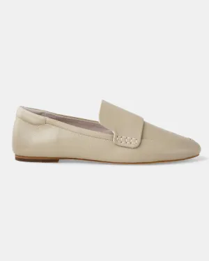 Dutch Leather Loafer - Beige