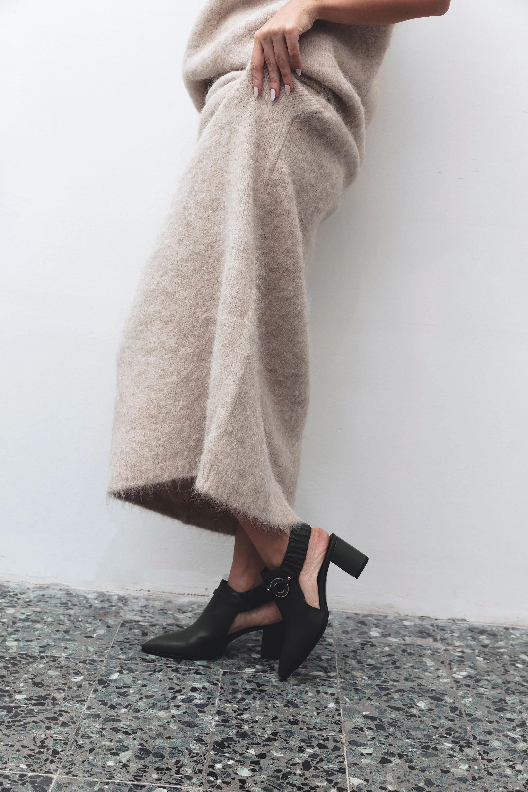 Fonda IV brown heel