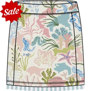 Fringe Skort Mermaid Sea