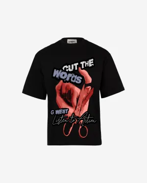 G-WEST ACTION OVERSIZED TEE GWROJMT95
