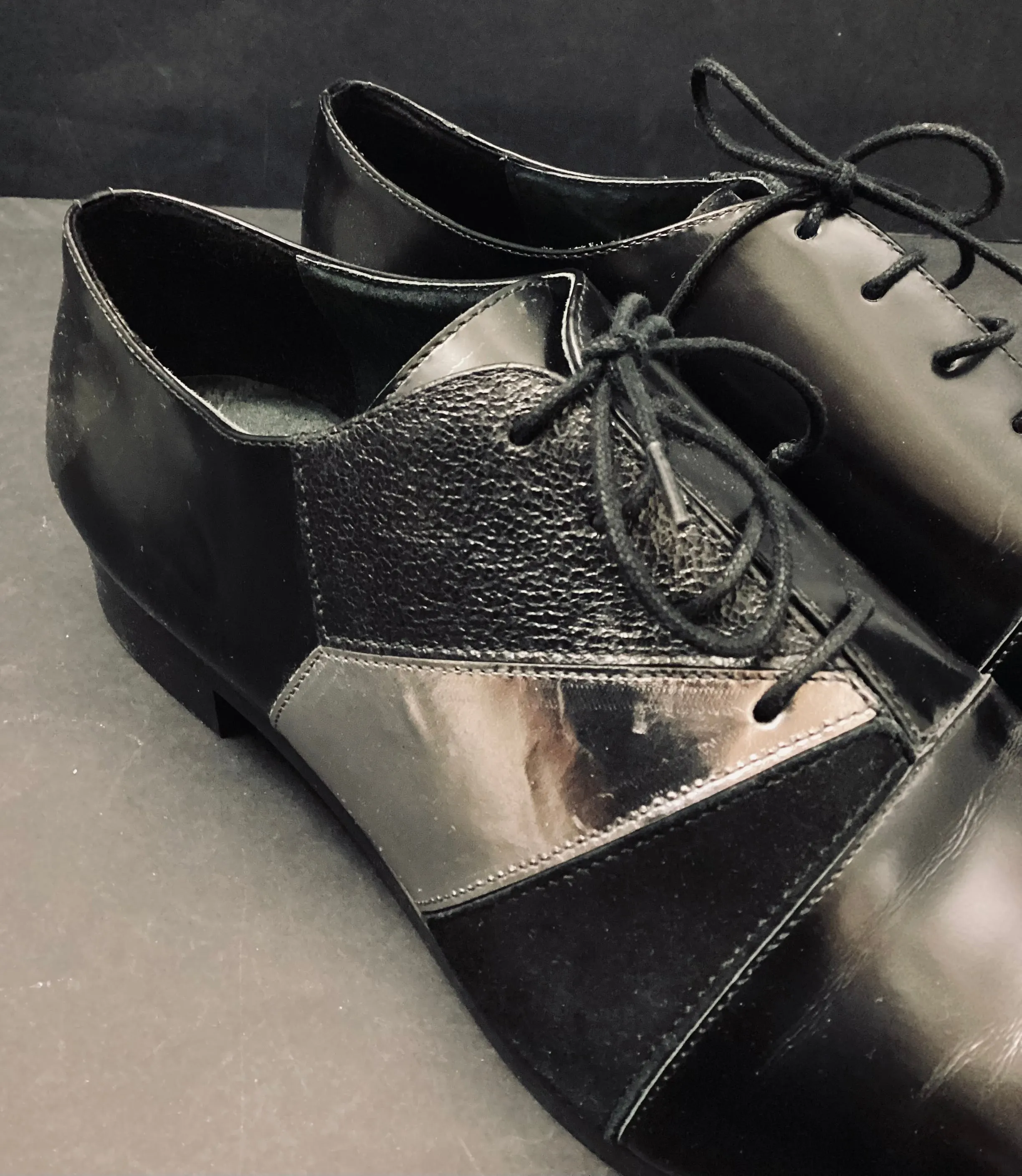 Gino Rossi Black Formal Shoes size 7