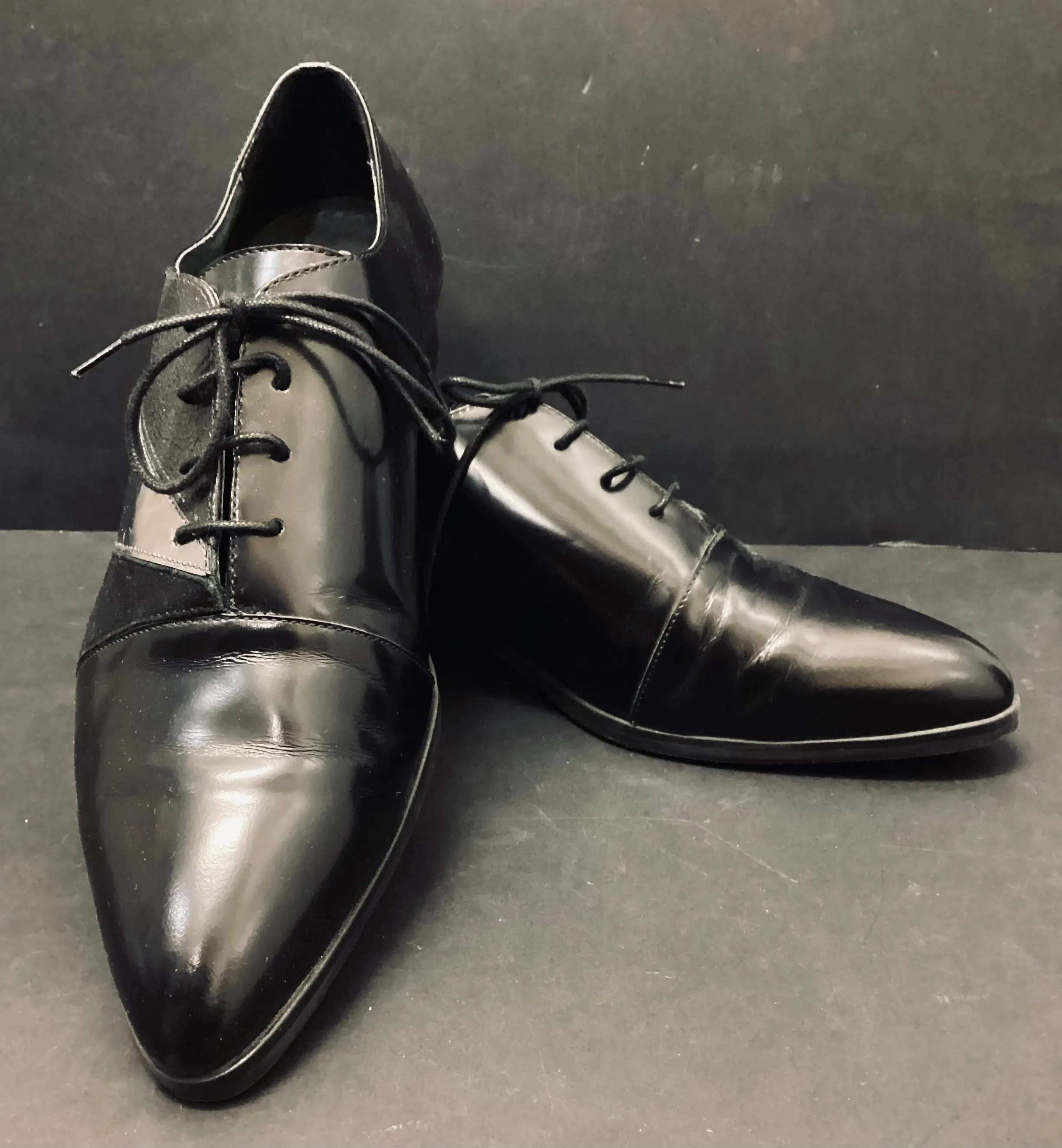 Gino Rossi Black Formal Shoes size 7