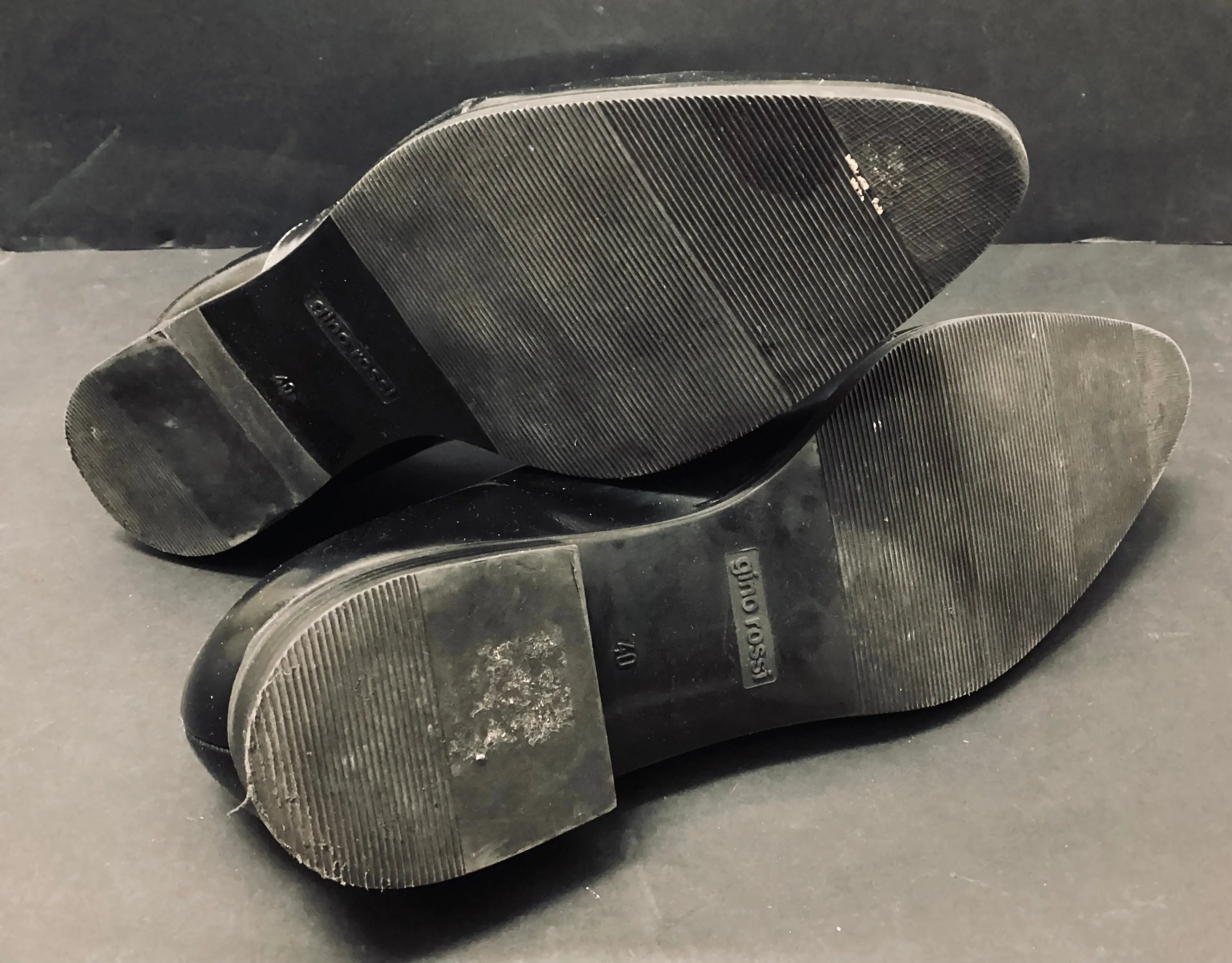 Gino Rossi Black Formal Shoes size 7