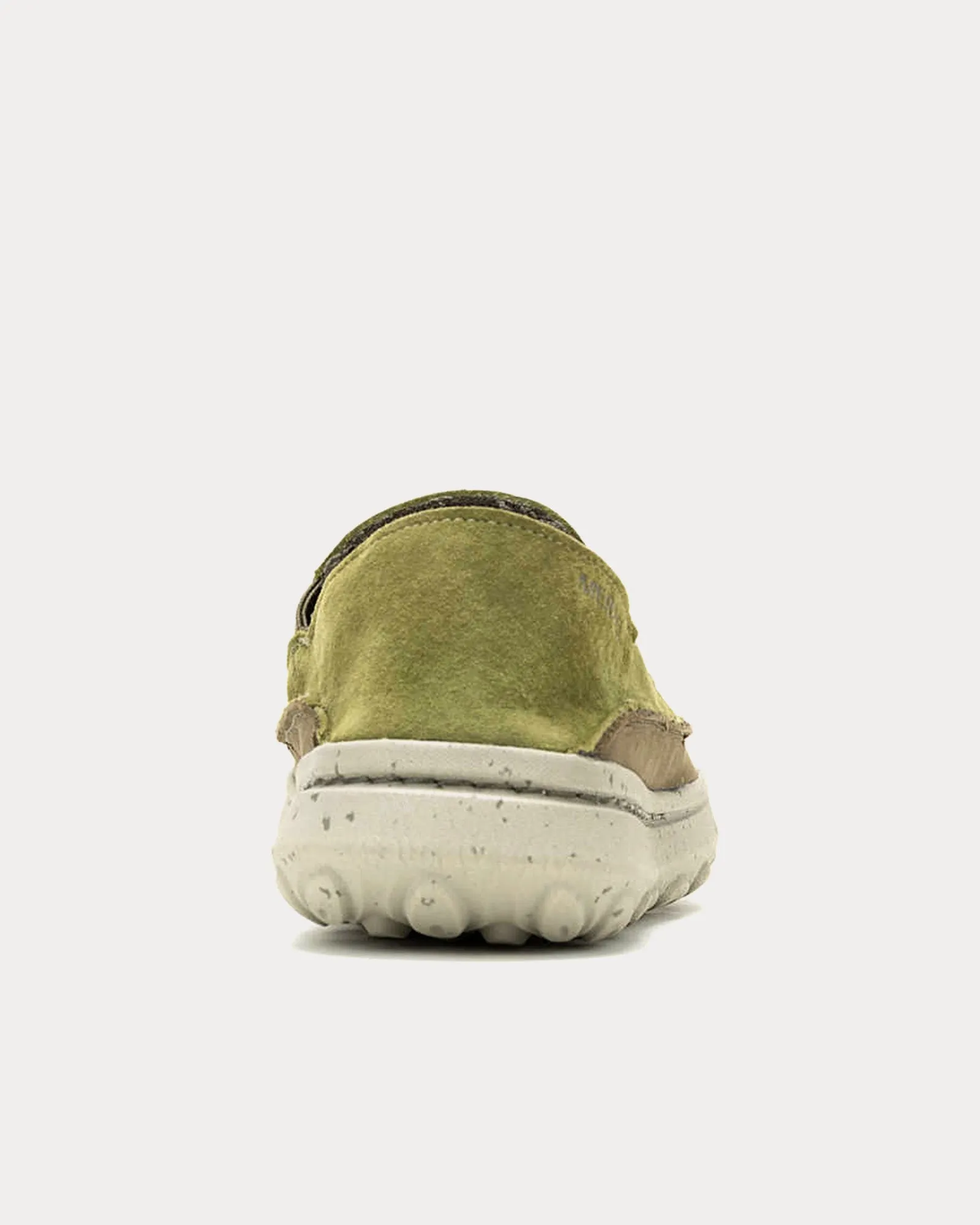 Hut Moc 2 Suede Avocado Slip Ons
