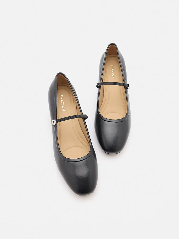 Karin Strapped Low Block Heels