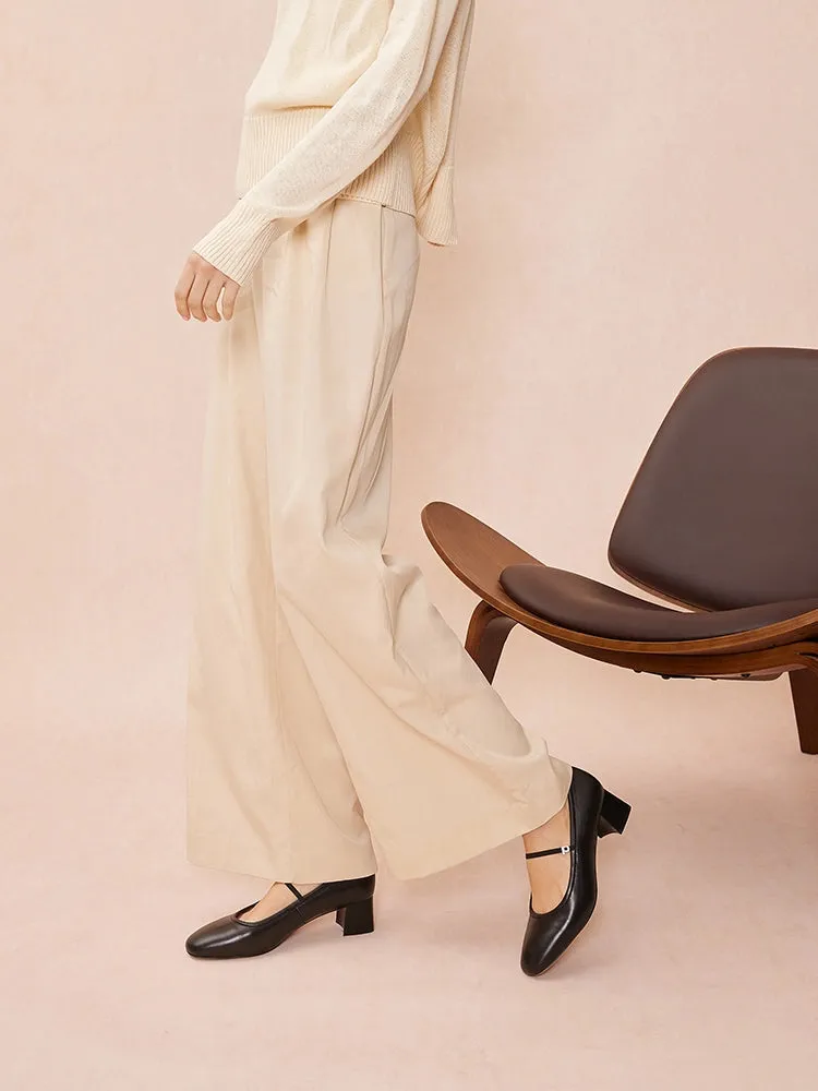 Karin Strapped Low Block Heels