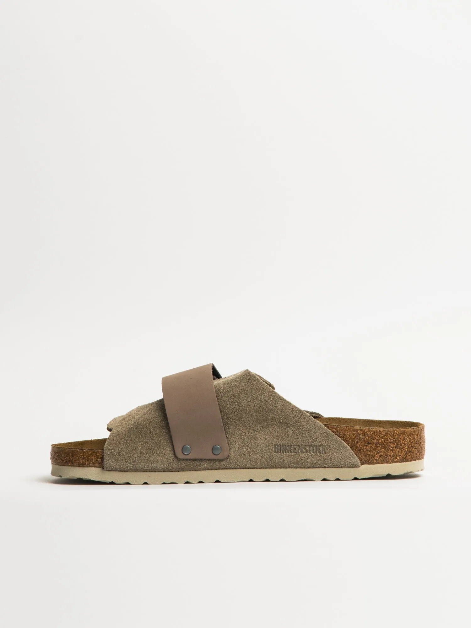 MENS BIRKENSTOCK KYOTO SUEDE NUBUCK SANDALS