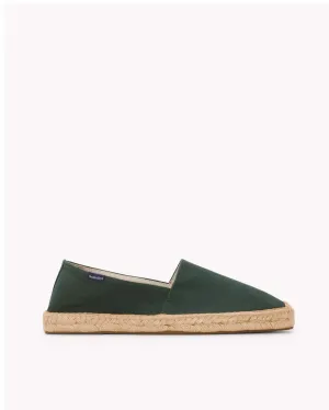 Mens_Espadrilles_The Dali Original_Canvas Colors_Forest Green