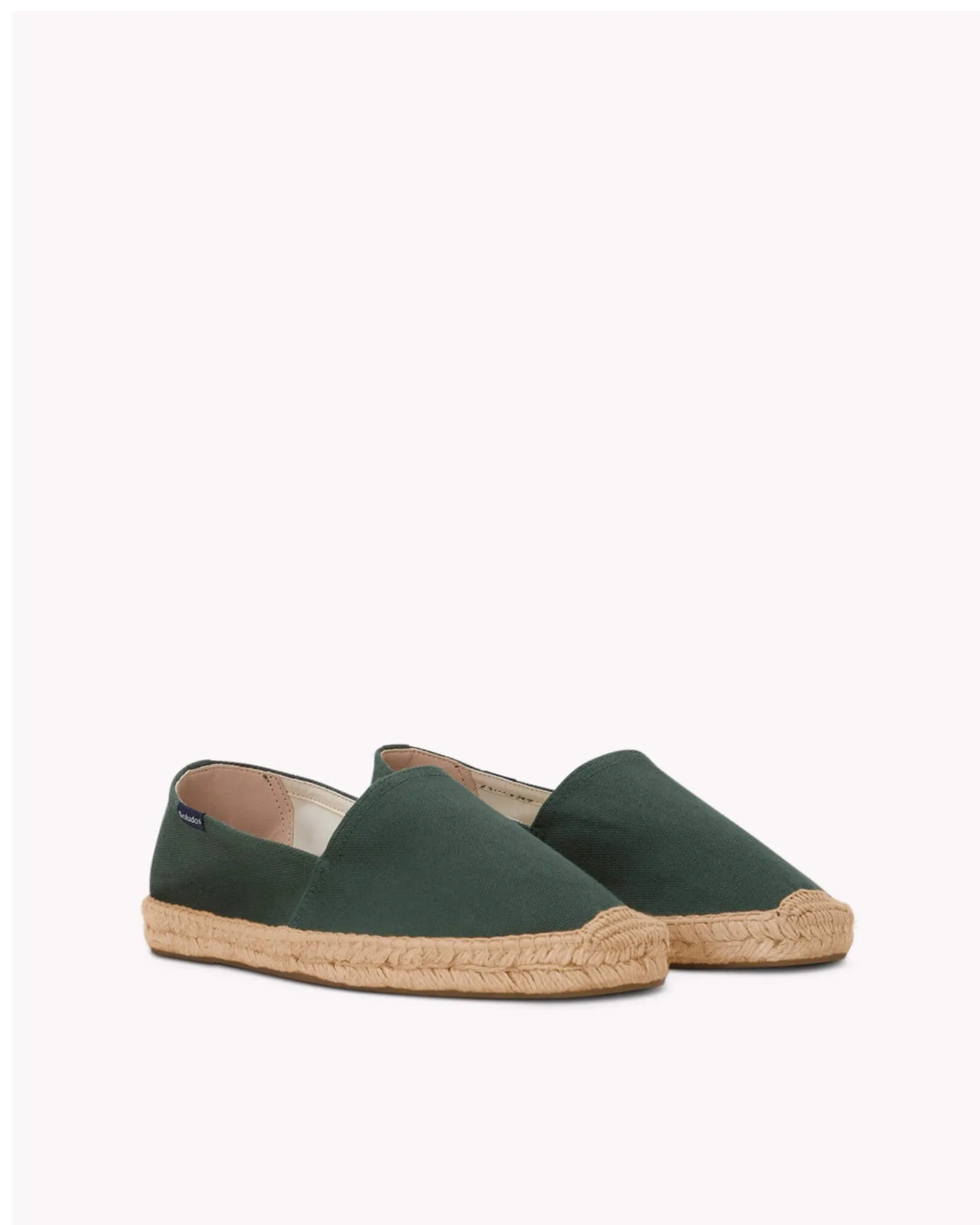 Mens_Espadrilles_The Dali Original_Canvas Colors_Forest Green