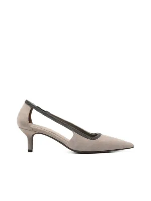 mm Mid Stiletto With Monili Chain Detail