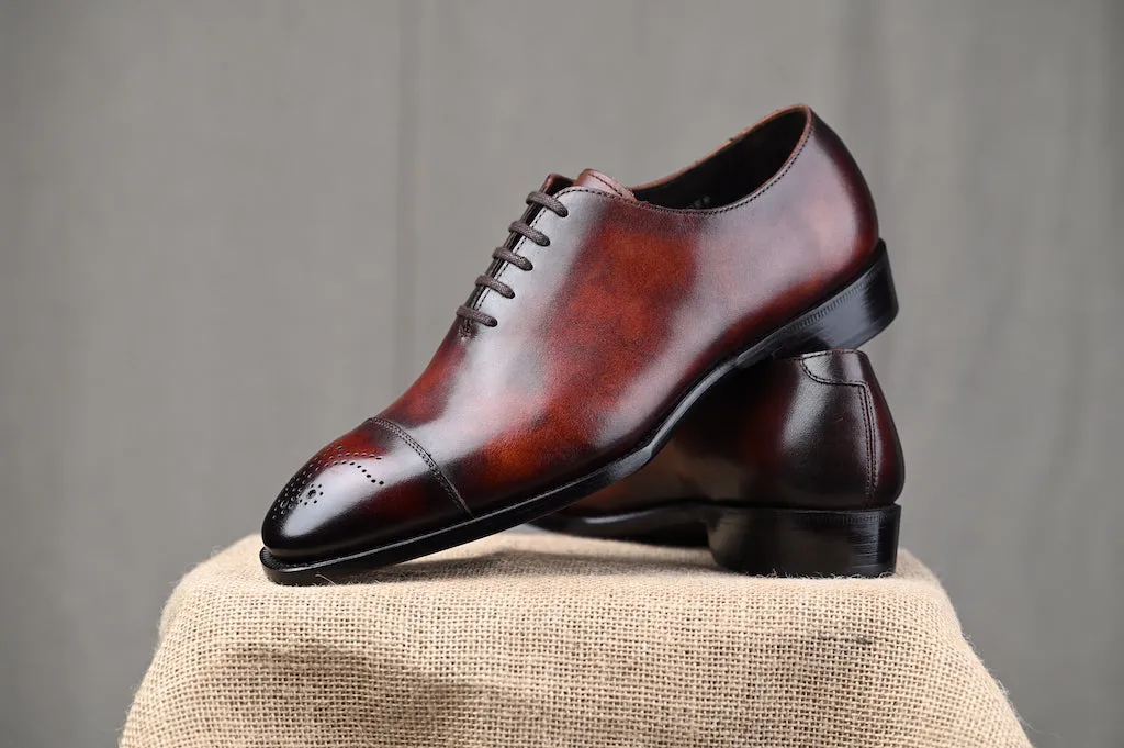 RENNES Cap Toe Oxfords