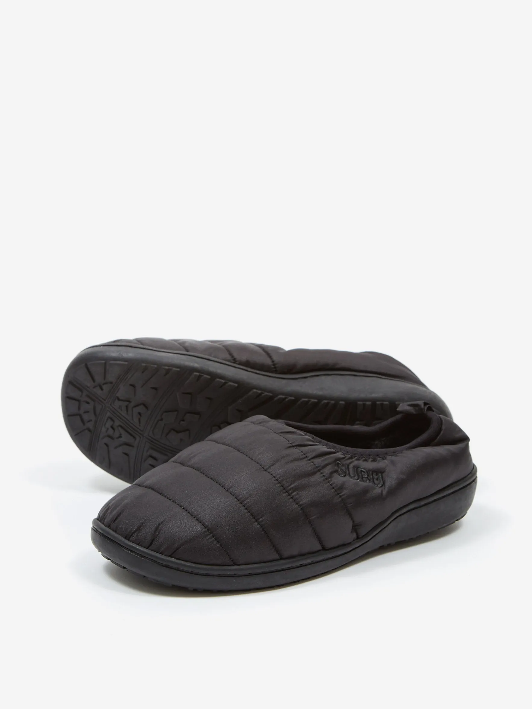 Subu Packable Slipper - Gloss Black