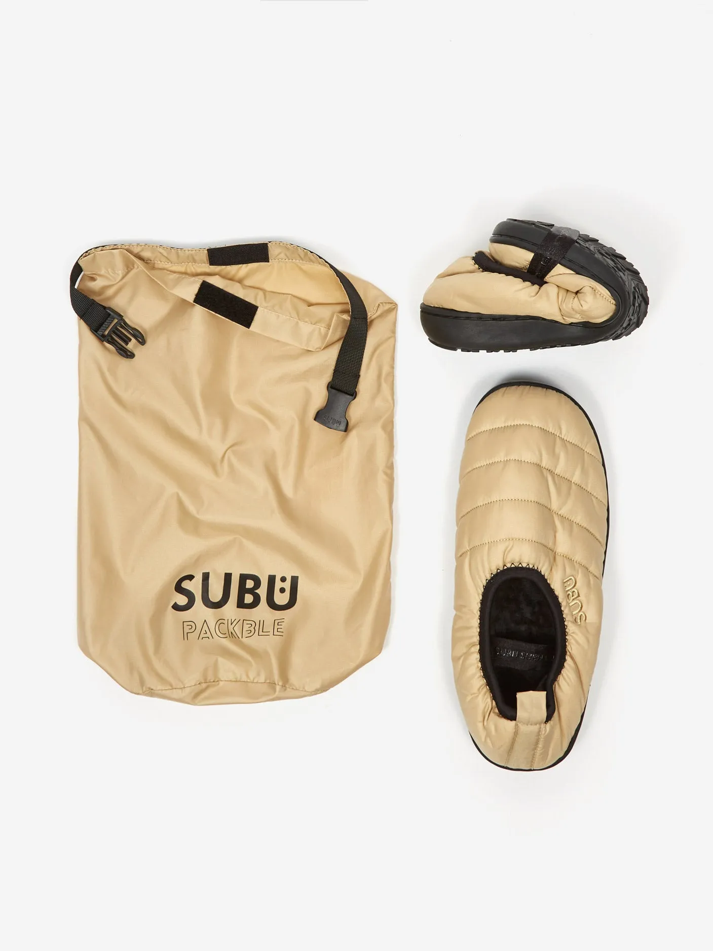 Subu Packable Slipper - Urban Beige