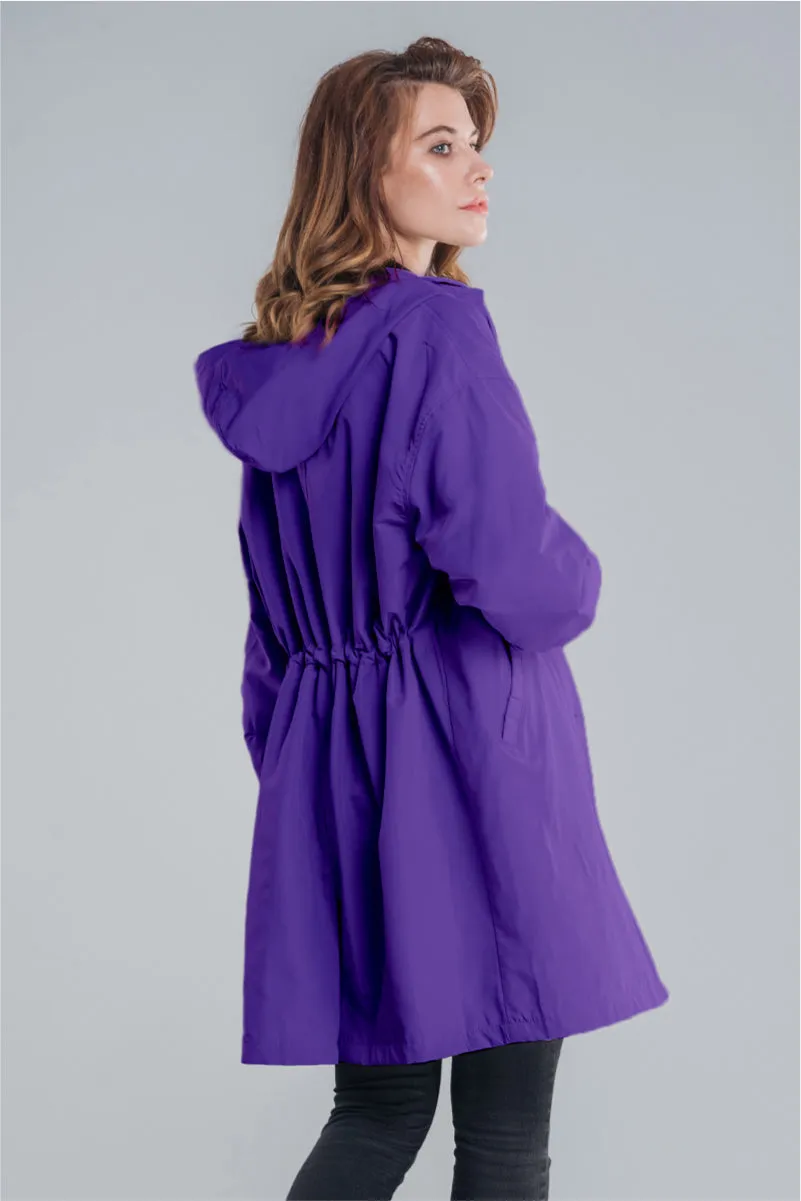 The Rain Couture Windbreaker-Trendy, Oversized, and Water-Resistant