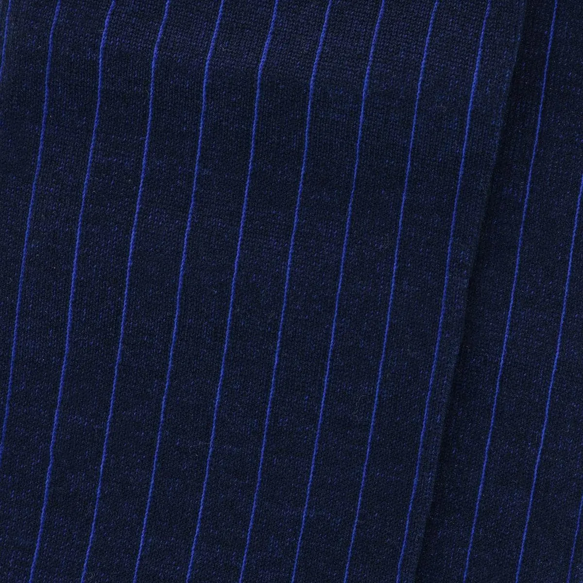 Valentino Vertical Stripe Over the Calf Mercerized Cotton Sock