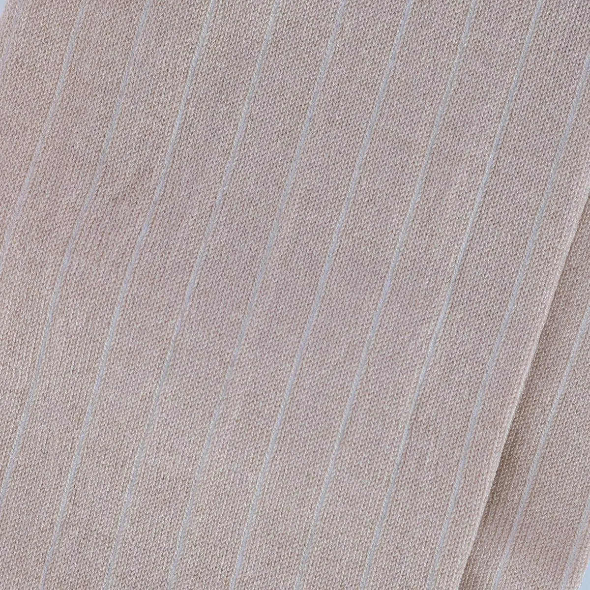 Valentino Vertical Stripe Over the Calf Mercerized Cotton Sock