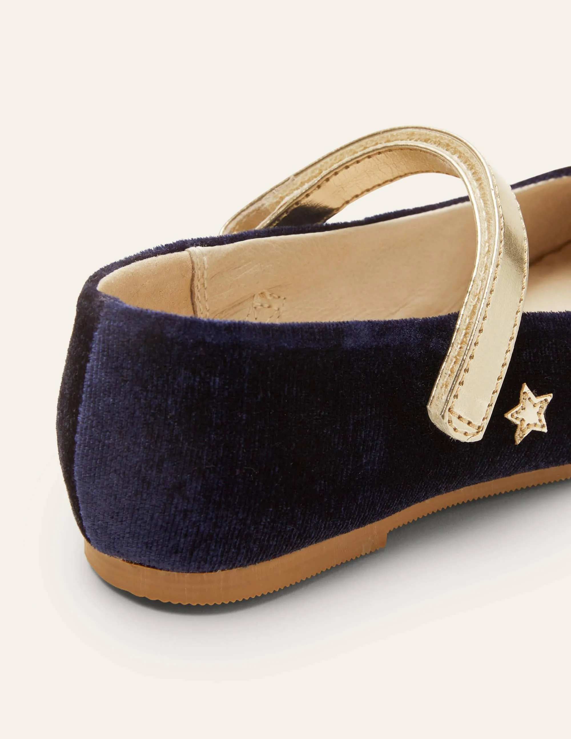 Velvet Flats-College Navy Stars