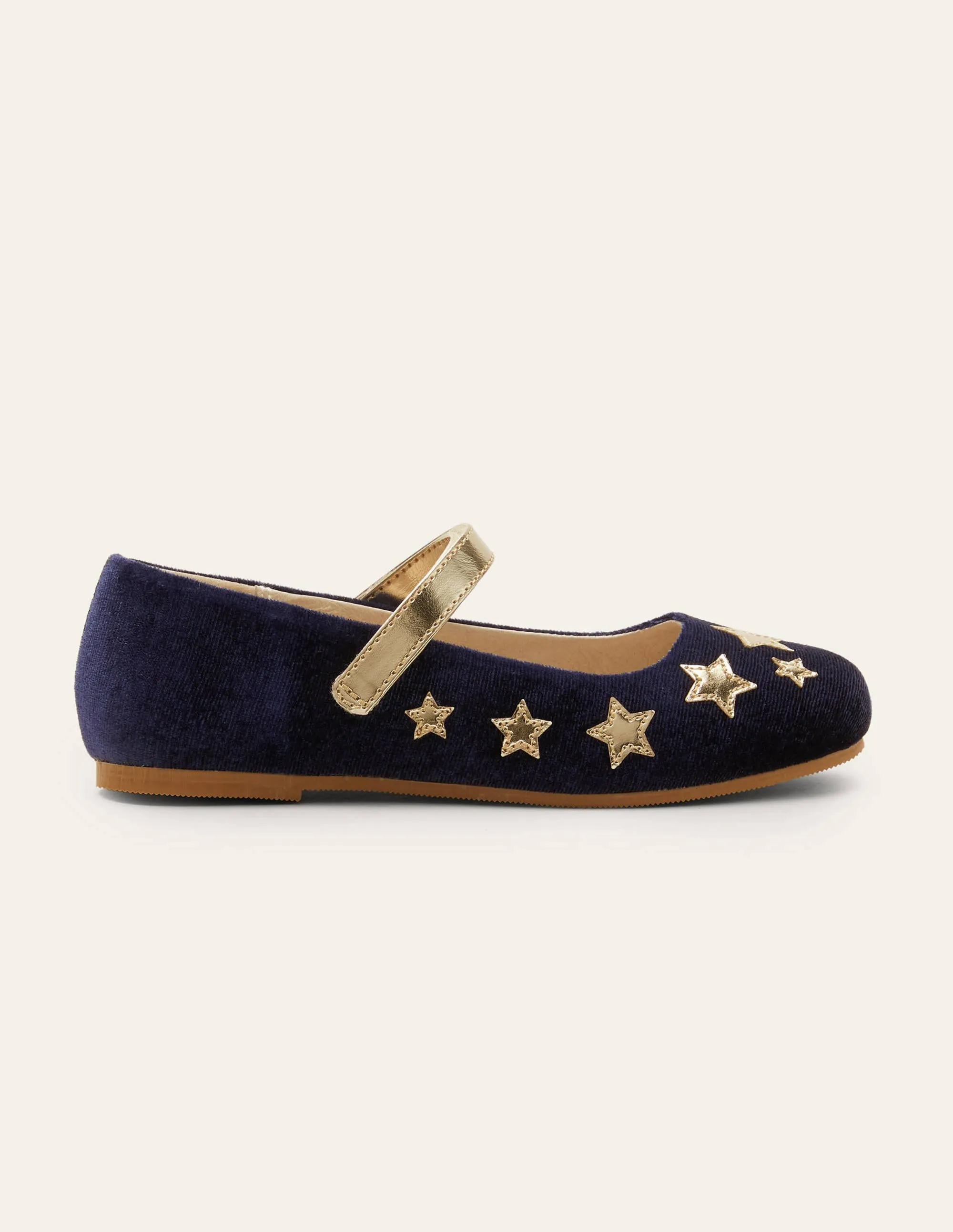 Velvet Flats-College Navy Stars