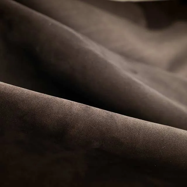 ZONTA, Castorino Suede - Cashew, Fox, Pinna Marone, Bottle Green, Black, French Brown