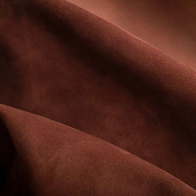 ZONTA, Castorino Suede - Cashew, Fox, Pinna Marone, Bottle Green, Black, French Brown