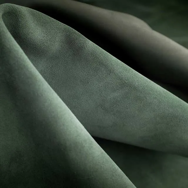 ZONTA, Castorino Suede - Cashew, Fox, Pinna Marone, Bottle Green, Black, French Brown